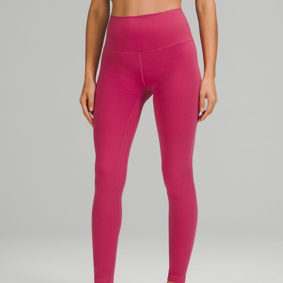 lululemon athletica Pants - Lululemon Align High-Rise Pant 28" - Pink Lychee